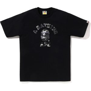 SCREEN CAMO COLLEGE TEE MENS